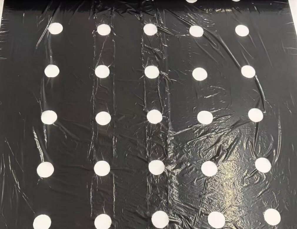 インフレーションフィルム穴開げ機械の設置を完了しました。